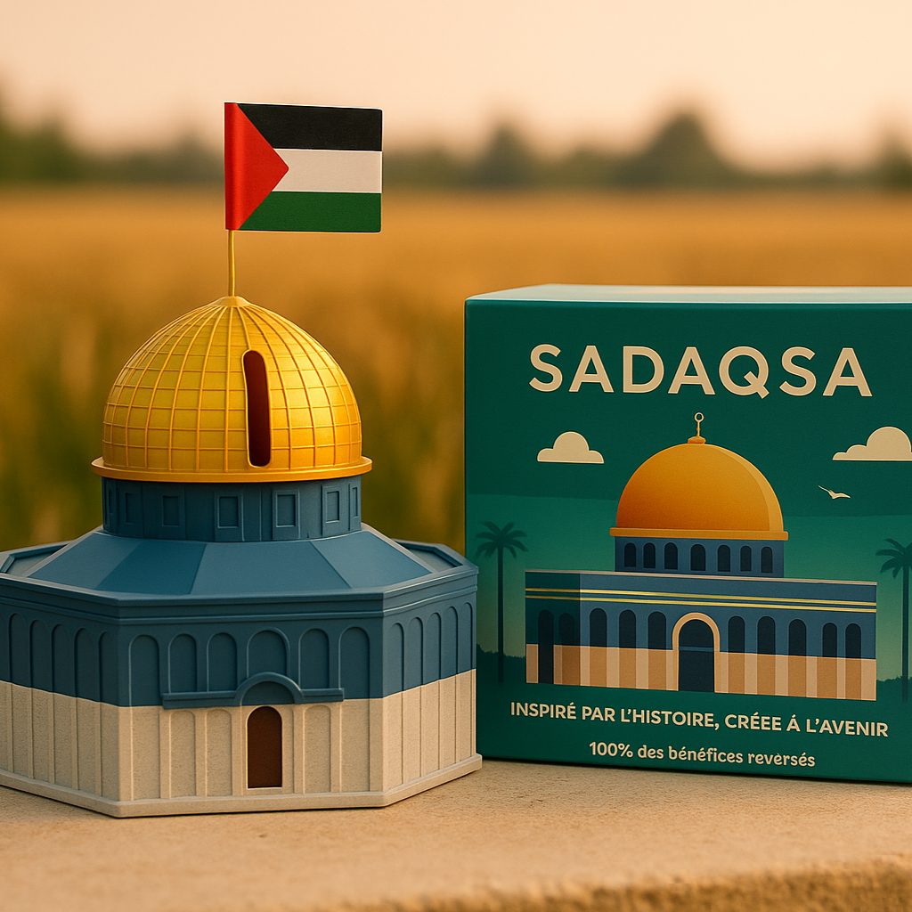 Tirelire Sadaqsa réelle