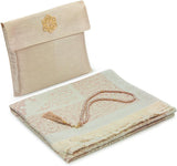 Ensemble de Prière Luxe avec Tapis, Tasbih et Pochette